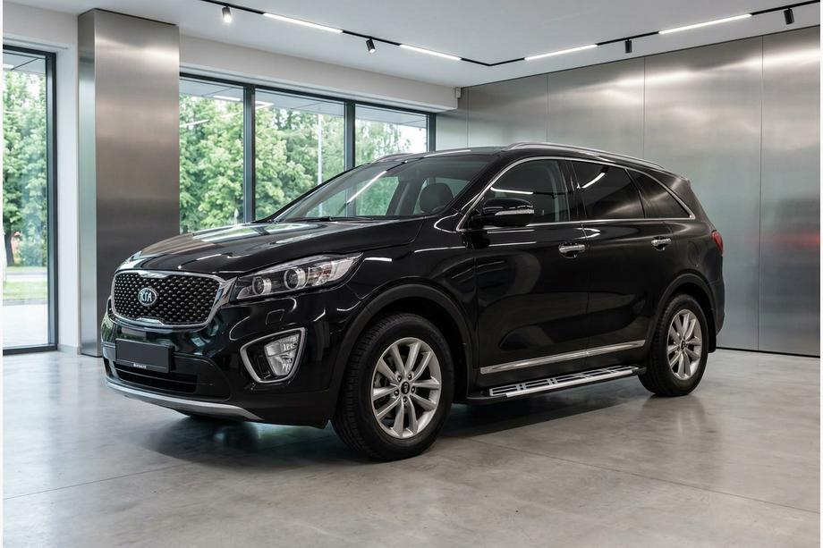 Kia Sorento III UM 2014–2020 Bočné nášľapy Sunrise (2 ks, hliník) Image