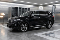 Kia Sorento III UM 2014–2020 Bočné prahy Line (2 ks, hliník) fotografia 1
