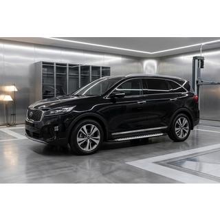 Bočné prahy Line (2 ks, hliník) Kia Sorento III UM 2014–2020 fotografia 1