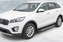 Kia Sorento III UM 2014–2020 Bočné nášľapy Duru (2 ks, hliník) fotografia 1