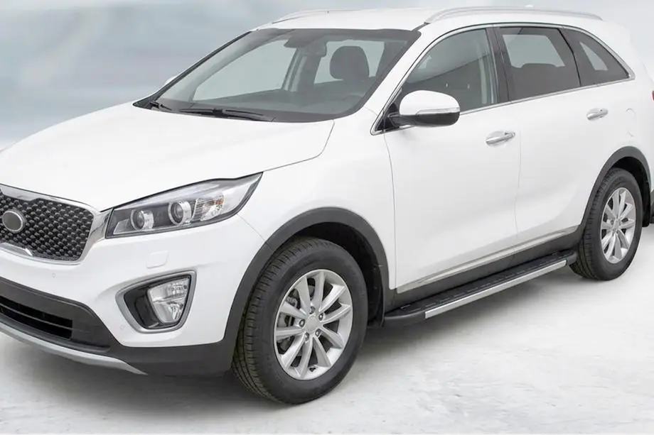 Kia Sorento III UM 2014–2020 Bočné nášľapy Duru (2 ks, hliník) Image