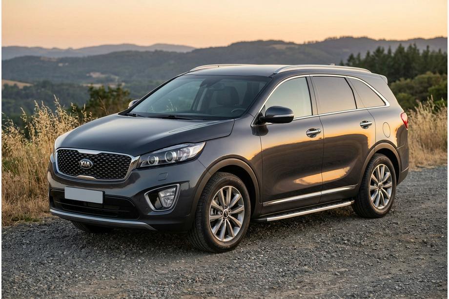 Kia Sorento III UM 2014–2020 Bočné nášľapy Fullmond (2 ks, hliník) Image
