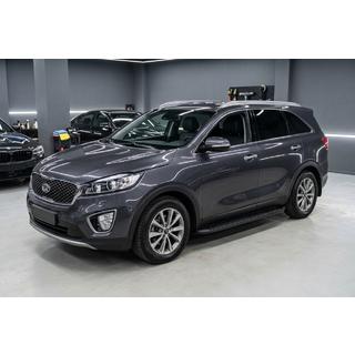 Bočné prahy Tayga Black (2 ks, hliník) Kia Sorento III UM 2014–2020 fotografia 1
