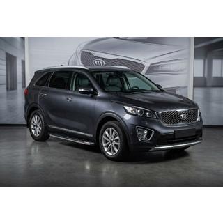 Bočné nášľapy BlackLine (2 ks, hliník) Kia Sorento III UM 2014–2020 fotografia 1