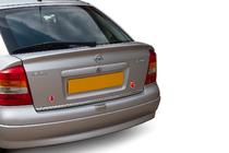 Opel Astra G Classic 1998–2012 Ochranná lišta hrany kufra (nerez) OmsaLine – talianska nehrdzavejúca oceľ fotografia 1