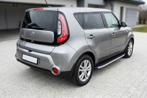Kia Soul II 2013–2018 Bočné nášľapy Fullmond (2 ks, hliník) fotografia 1