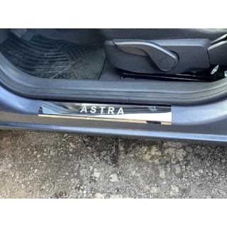 Kryty prahov Carmos V1 (4 ks, oceľ) Opel Astra H 2004–2013 fotografia 1