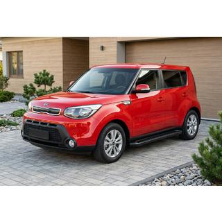 Bočné nášľapy Allmond Black (2 ks, hliník) Kia Soul II 2013–2018 fotografia 1
