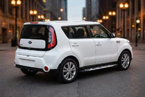 Kia Soul II 2013–2018 Bočné nášľapy Sunrise (2 ks, hliník) fotografia 1