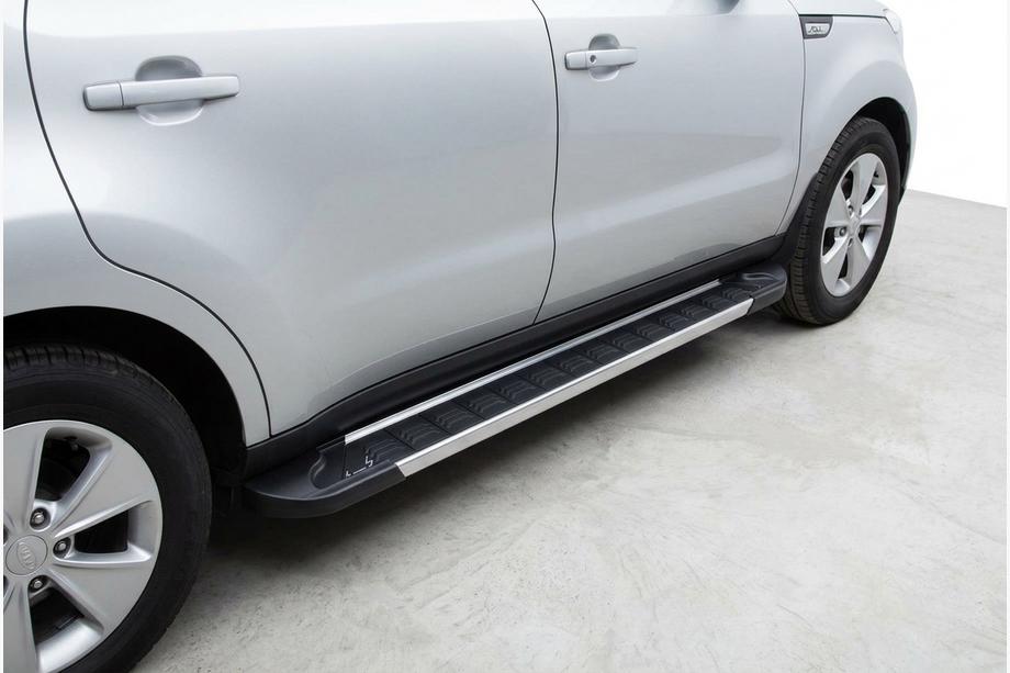 Kia Soul II 2013–2018 Bočné nášľapy RedLine V1 (2 ks, hliník) Image