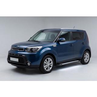 Bočné prahy Line (2 ks, hliník) Kia Soul II 2013–2018 fotografia 1