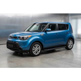 Bočné nášľapy Bosphorus Black (2 ks, hliník) Kia Soul II 2013–2018 fotografia 1