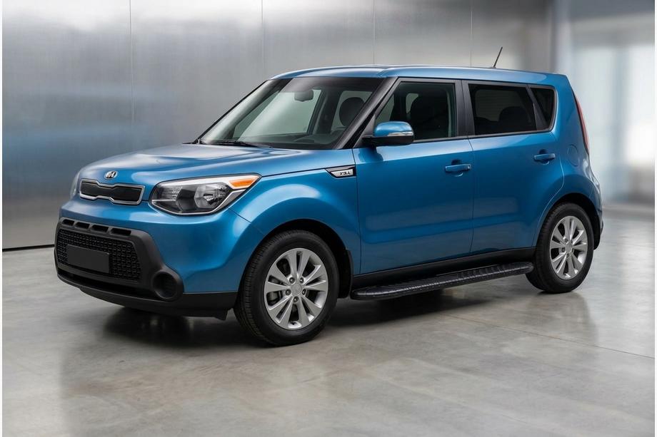 Kia Soul II 2013–2018 Bočné nášľapy Bosphorus Black (2 ks, hliník) Image