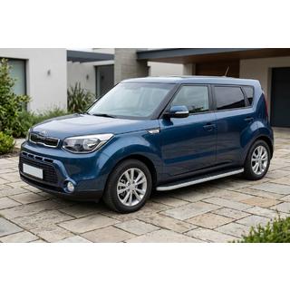 Bočné nášľapy Tayga Grey (2 ks, hliník) Kia Soul II 2013–2018 fotografia 1