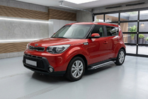 Kia Soul II 2013–2018 Bočné nášľapy Rainbow (2 ks, hliník) fotografia 1