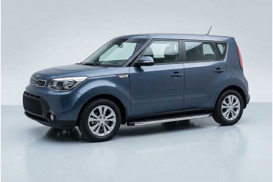 Kia Soul II 2013–2018 Bočné nášľapy BlackLine (2 ks, hliník) Image