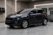 Kia Sportage 2015–2021 Bočné nášľapy Allmond Black (2 ks, hliník) fotografia 1