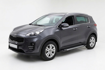 Kia Sportage 2015–2021 Bočné nášľapy Line (2 ks, hliník) fotografia 1