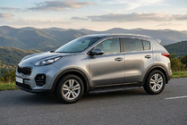 Kia Sportage 2015–2021 Bočné nášľapy Bosphorus Black (2 ks, hliník) fotografia 1
