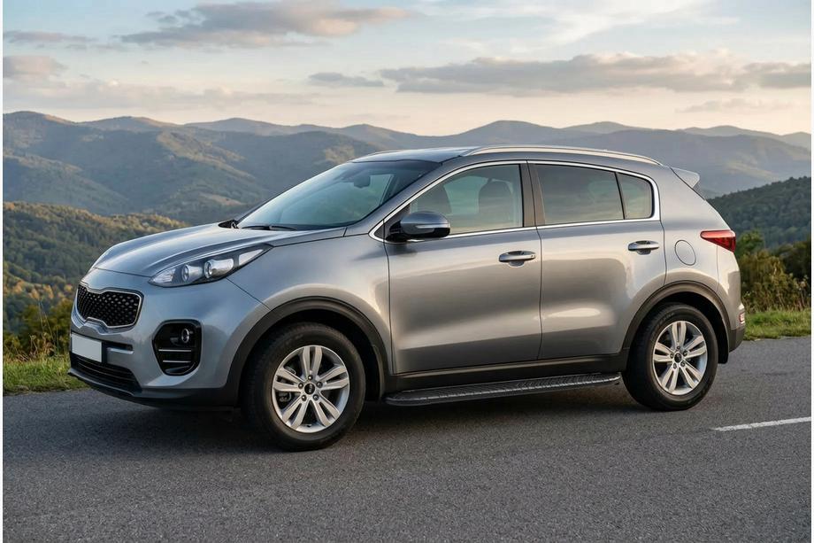 Kia Sportage 2015–2021 Bočné nášľapy Bosphorus Black (2 ks, hliník) Image