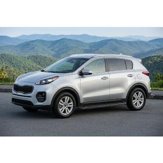 Bočné nášľapy RedLine Black (2 ks, hliník) Kia Sportage 2015–2021 fotografia 1