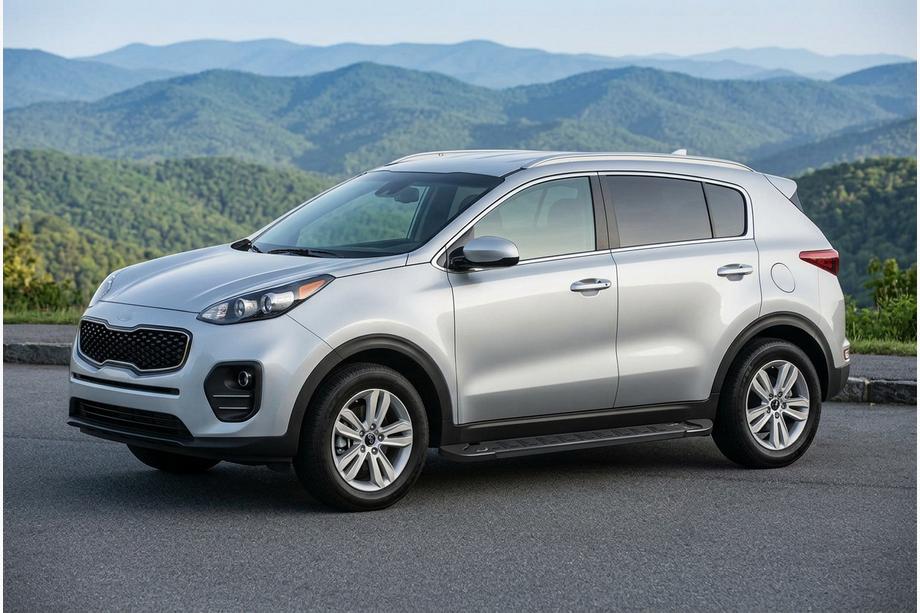 Kia Sportage 2015–2021 Bočné nášľapy RedLine Black (2 ks, hliník) Image