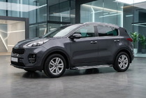 Kia Sportage 2015–2021 Bočné nášľapy Rainbow (2 ks, hliník) fotografia 1