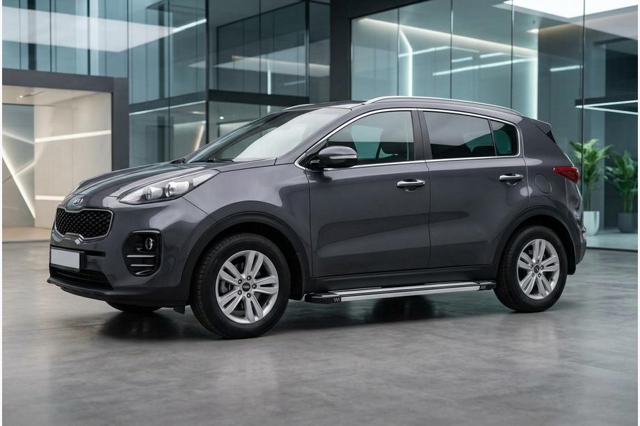 Kia Sportage 2015–2021 Bočné nášľapy Rainbow (2 ks, hliník) Image