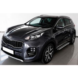Bočné nášľapy Allmond Grey (2 ks, hliník) Kia Sportage 2015–2021 fotografia 1