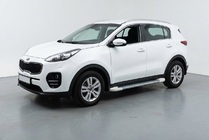 Kia Sportage 2015–2021 Bočné nášľapy Allmond White (2 ks, hliník) fotografia 1