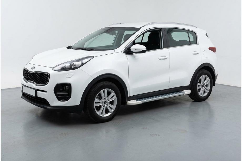 Kia Sportage 2015–2021 Bočné nášľapy Allmond White (2 ks, hliník) Image
