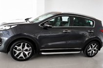 Kia Sportage 2015–2021 Bočné prahy Fullmond (2 ks, hliník) fotografia 1