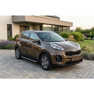 Bočné prahy Maya V1 (2 ks, hliník) Kia Sportage 2015–2021 fotografia 1