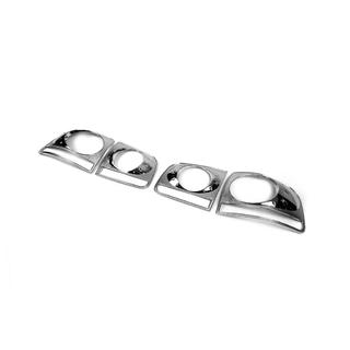 Chrómové kryty zadných svetiel 2008-2011 (2 ks, plast) Volkswagen Touareg 2002–2010 fotografia 3