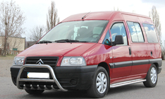 Fiat Scudo 1996–2007 Predný ochranný rám WT003 (nerez) fotografia 4