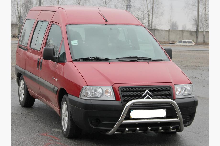 Fiat Scudo 1996–2007 Predný ochranný rám WT003 (nerez) Image