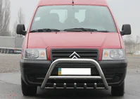 Peugeot Expert 1995–2007 Predný ochranný rám WT003 (nerez) fotografia 3