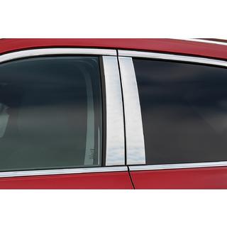 Chrómové kryty stĺpikov dverí (4 ks, nerez) Nissan Qashqai 2014–2021 fotografia 1