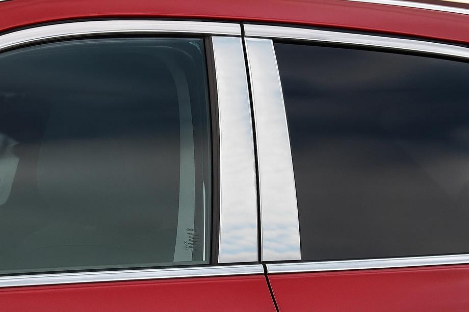 Nissan Qashqai 2014–2021 Chrómové kryty stĺpikov dverí (4 ks, nerez) Image