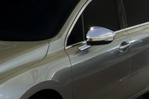 Peugeot 508 2010–2018 Nerezové chrómové kryty spätných zrkadiel (2 ks) fotografia 3