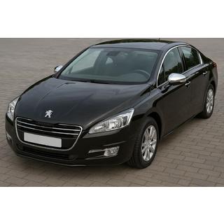Nerezové chrómové kryty spätných zrkadiel (2 ks) Peugeot 508 2010–2018 fotografia 2