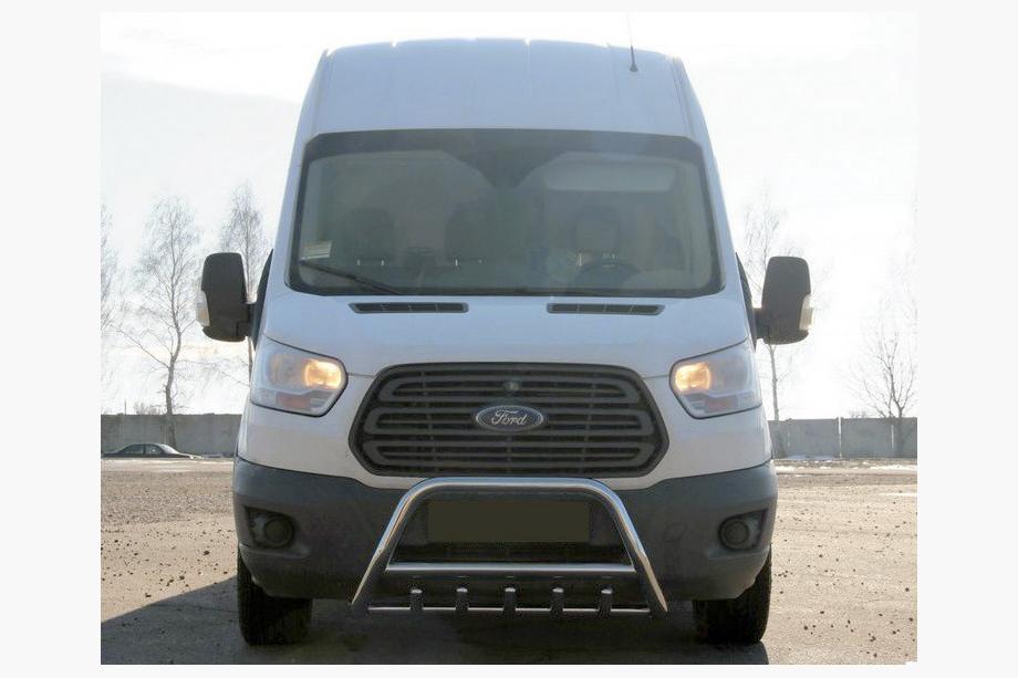 Ford Transit 2014– Predný ochranný rám WT003 (nerez) Image