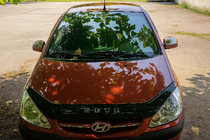 Hyundai Getz 2002– Kryty hornej časti zrkadla (2 ks, plast) fotografia 3