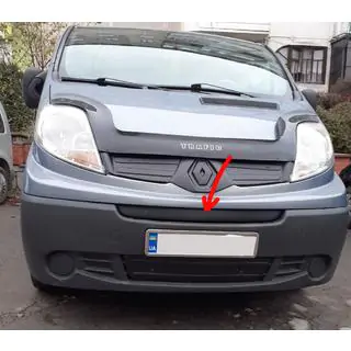 Zimná stredná krytka masky (nad ŠPZ)