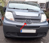 Renault Trafic 2001–2015 Zimný horný kryt masky chladiča 2001-2007, lesklá fotografia 1
