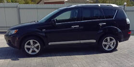 Mitsubishi Outlander 2006–2012 Okenné lišty (8 ks, nerez) fotografia 1