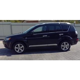 Okenné lišty (8 ks, nerez) Mitsubishi Outlander 2006–2012 fotografia 1