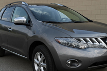 Nissan Murano 2002–2008 Nerezové chrómové kryty spätných zrkadiel (2008-2010, 2 ks) fotografia 3
