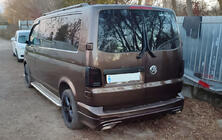 Volkswagen T5 Transporter 2003–2010 Zadný spodný nástavec Sport 2 (na lakovanie) fotografia 14