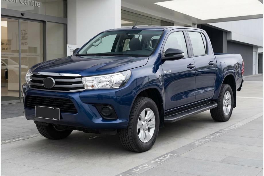 Toyota Hilux 2015– Bočné nášľapy Bosphorus Black (2 ks, hliník) Image
